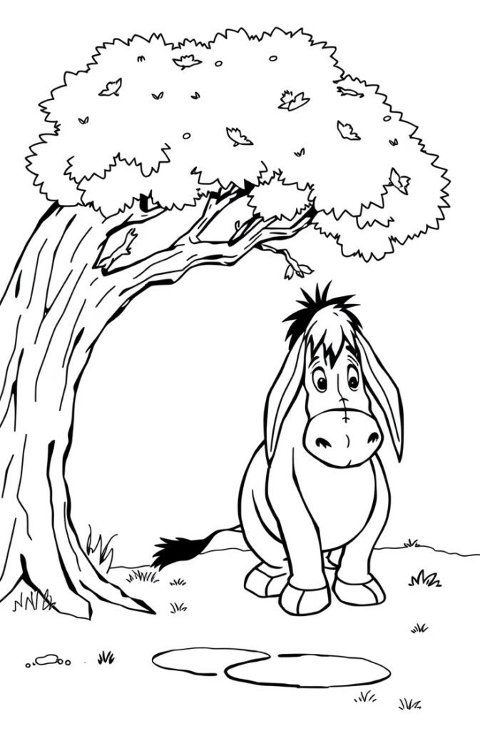 22 Winnie the pooh coloring pages​