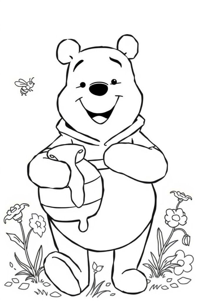 22 Winnie the pooh coloring pages​