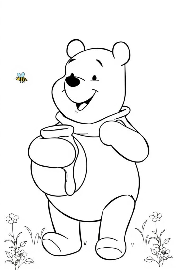 22 Winnie the pooh coloring pages​