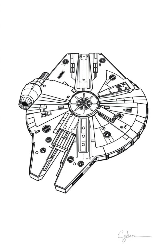 20 Star wars coloring pages​
