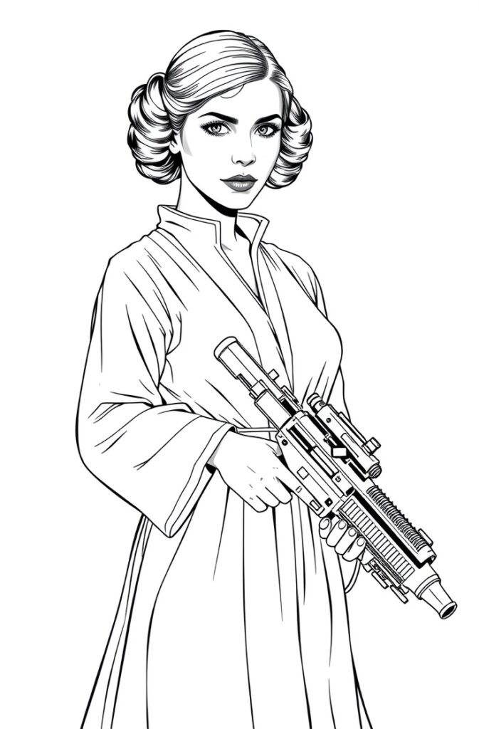 20 Star wars coloring pages​