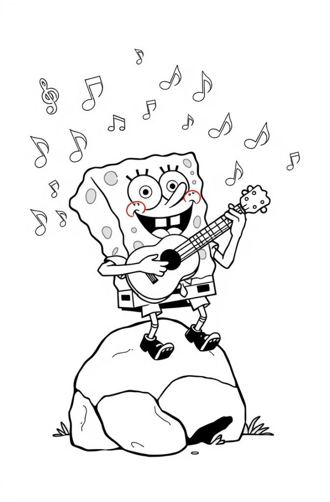 20 spongebob coloring pages​