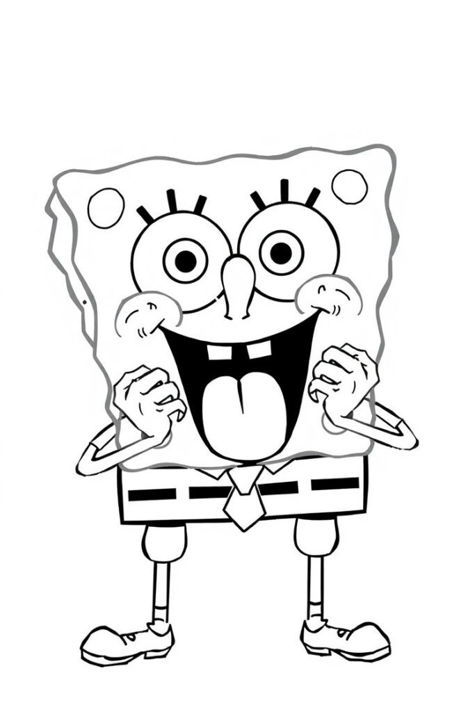 20 spongebob coloring pages​