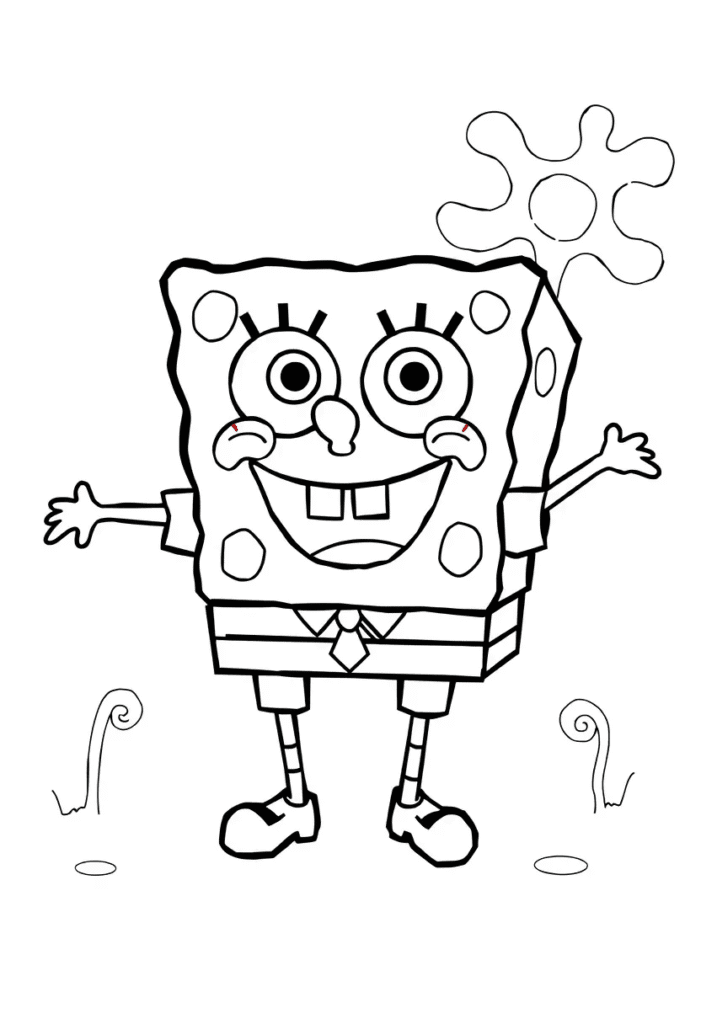 20 spongebob coloring pages​