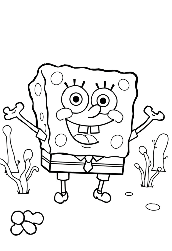 20 spongebob coloring pages​
