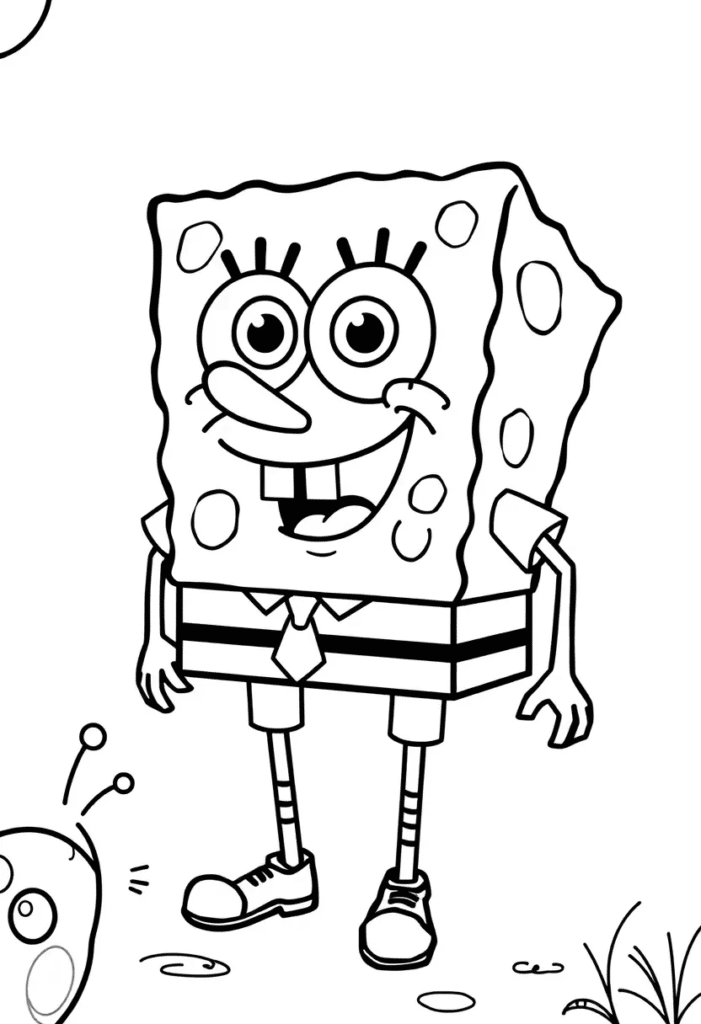 20 spongebob coloring pages​
