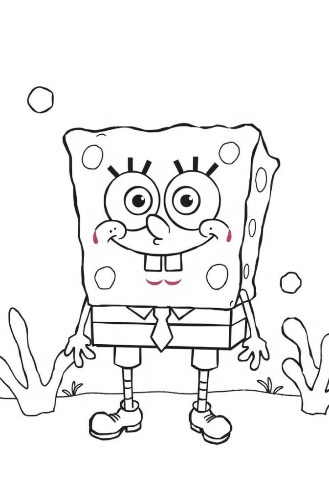 20 spongebob coloring pages​