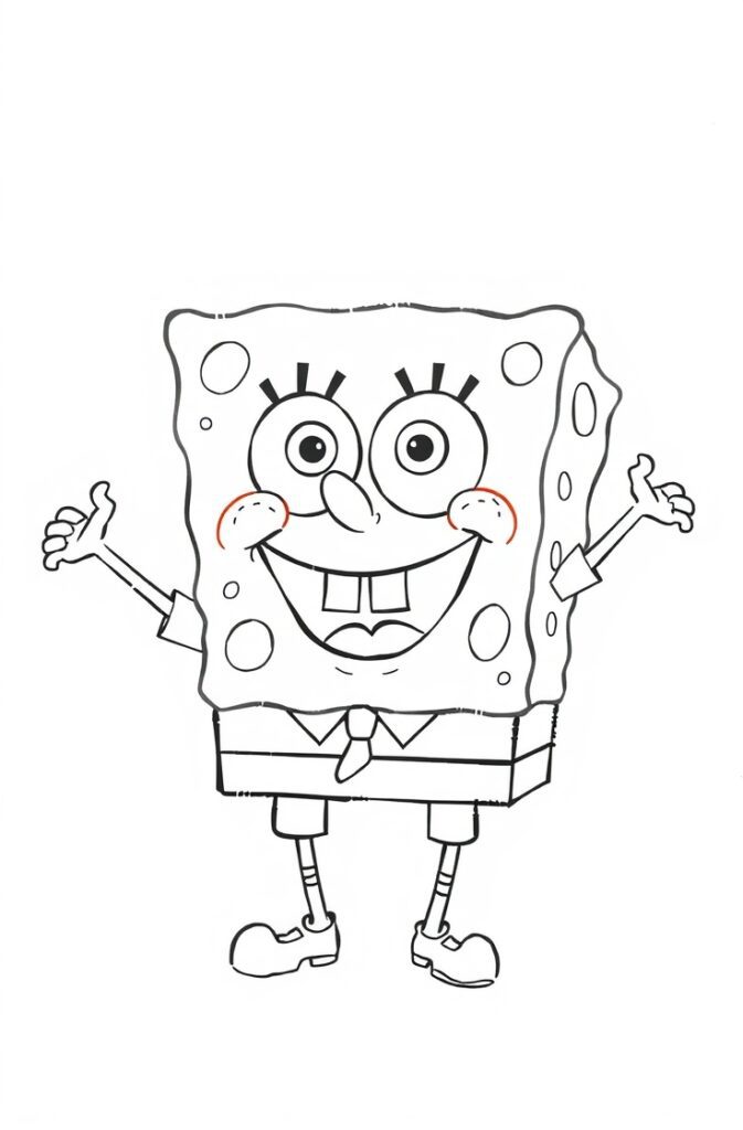 20 spongebob coloring pages​