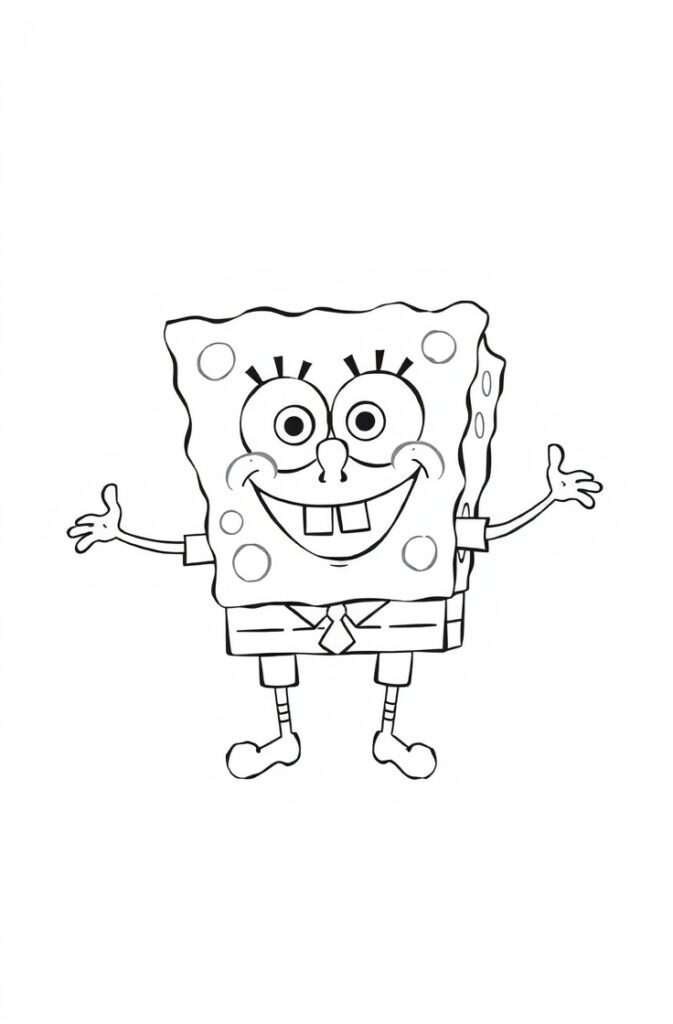 20 spongebob coloring pages​