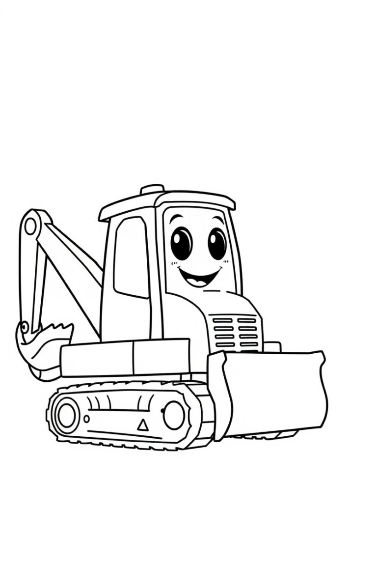 20 digger coloring pages