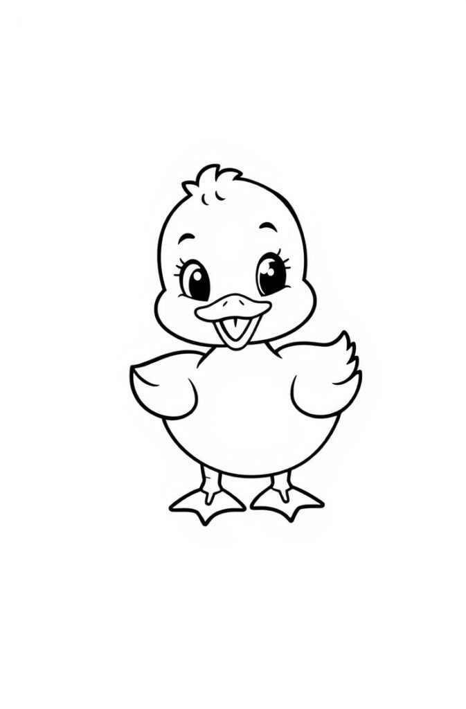 20 duck coloring pages