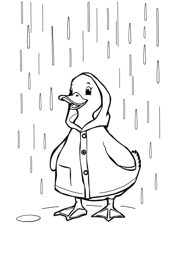 20 duck coloring pages