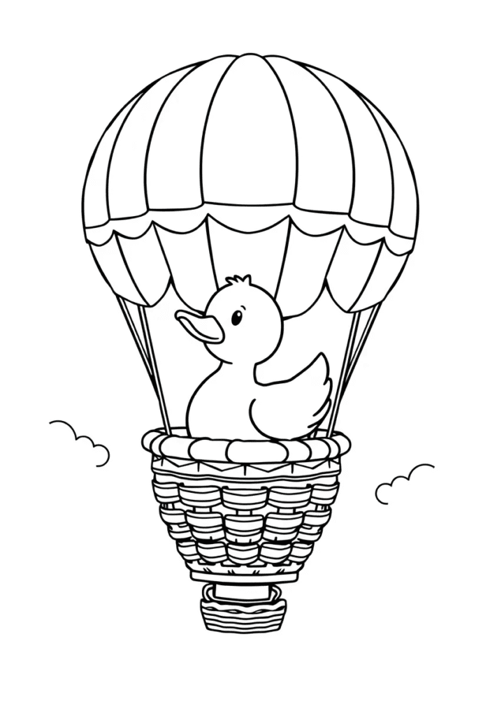 20 duck coloring pages