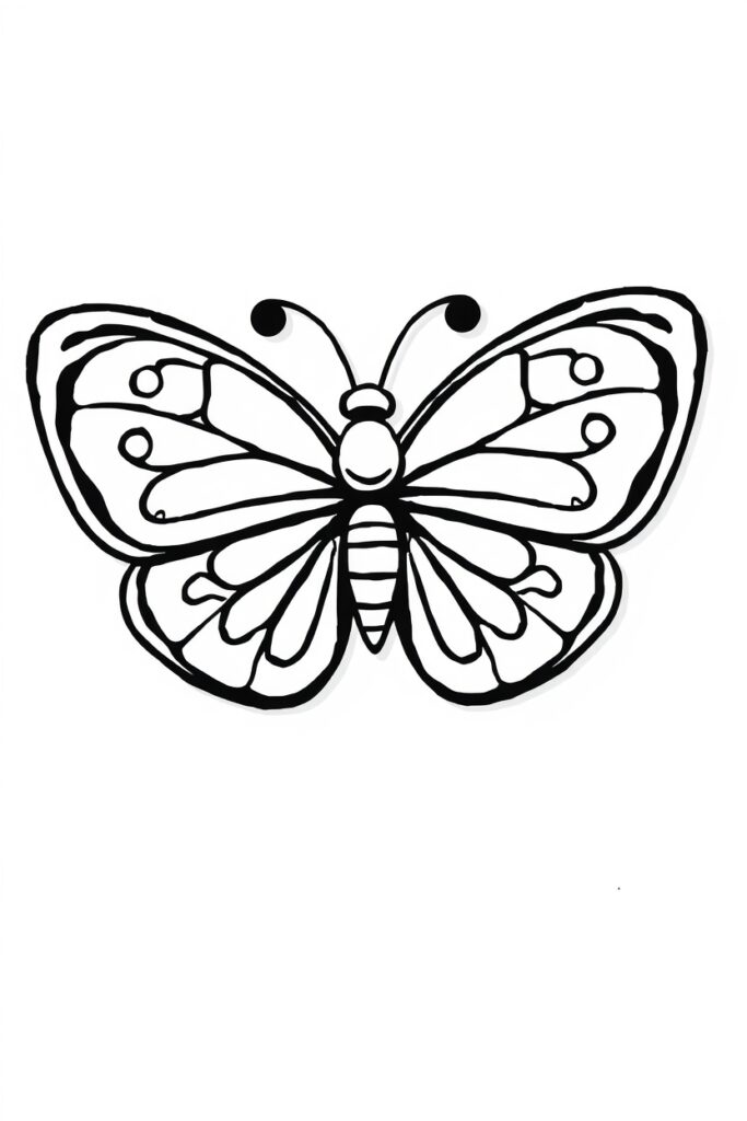 20 insect coloring pages