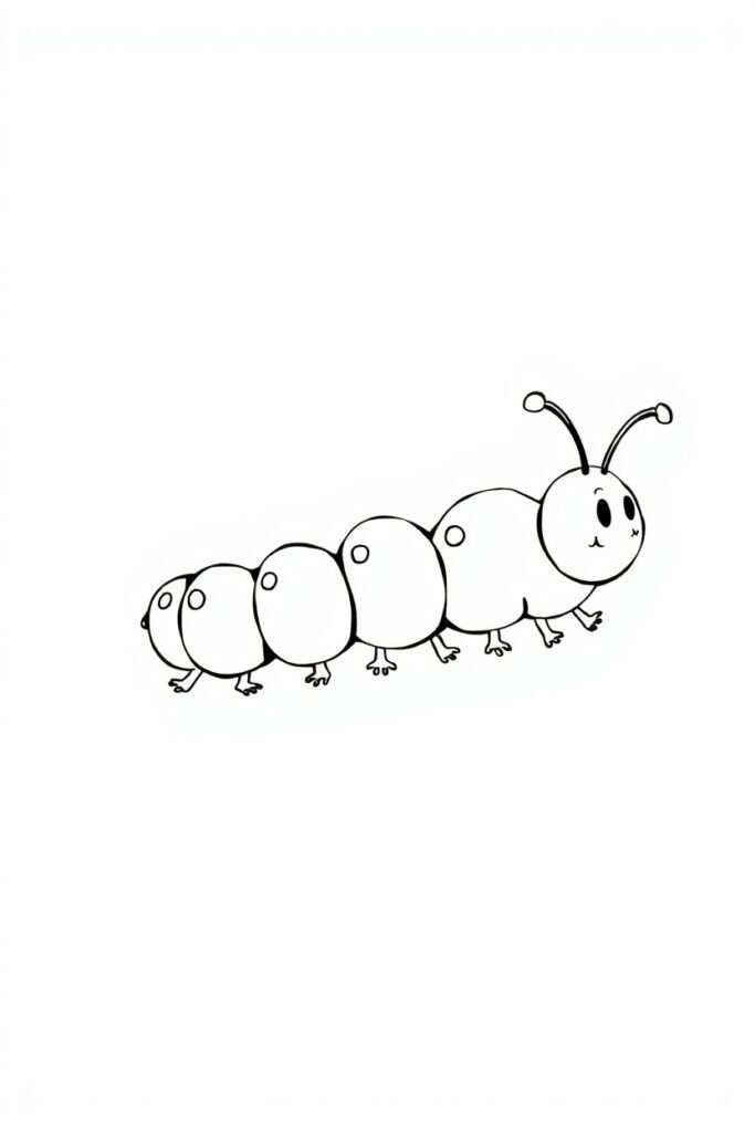 20 insect coloring pages