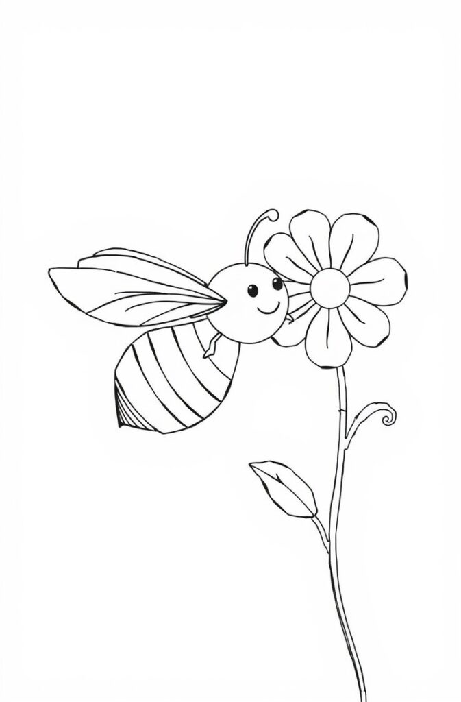 20 insect coloring pages