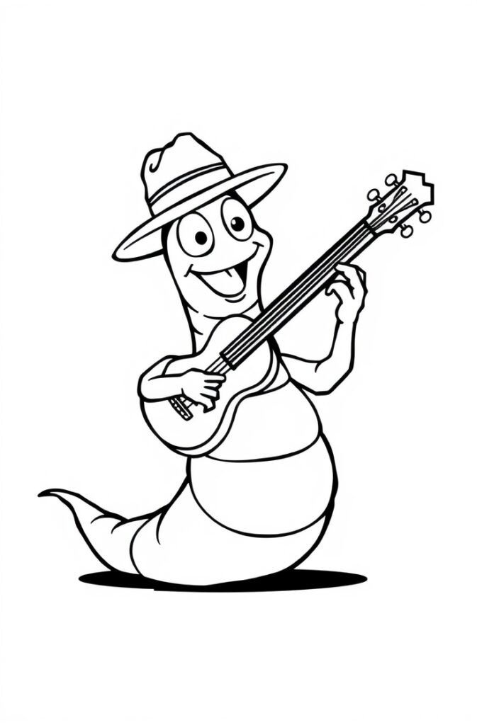 20 insect coloring pages