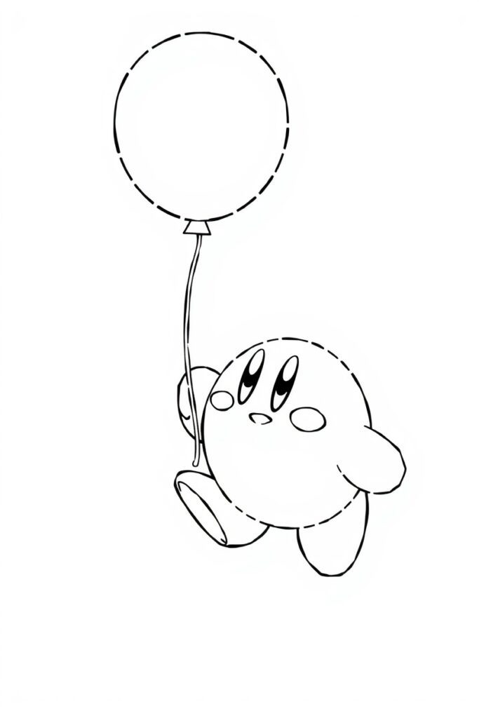 20 kirby coloring pages
