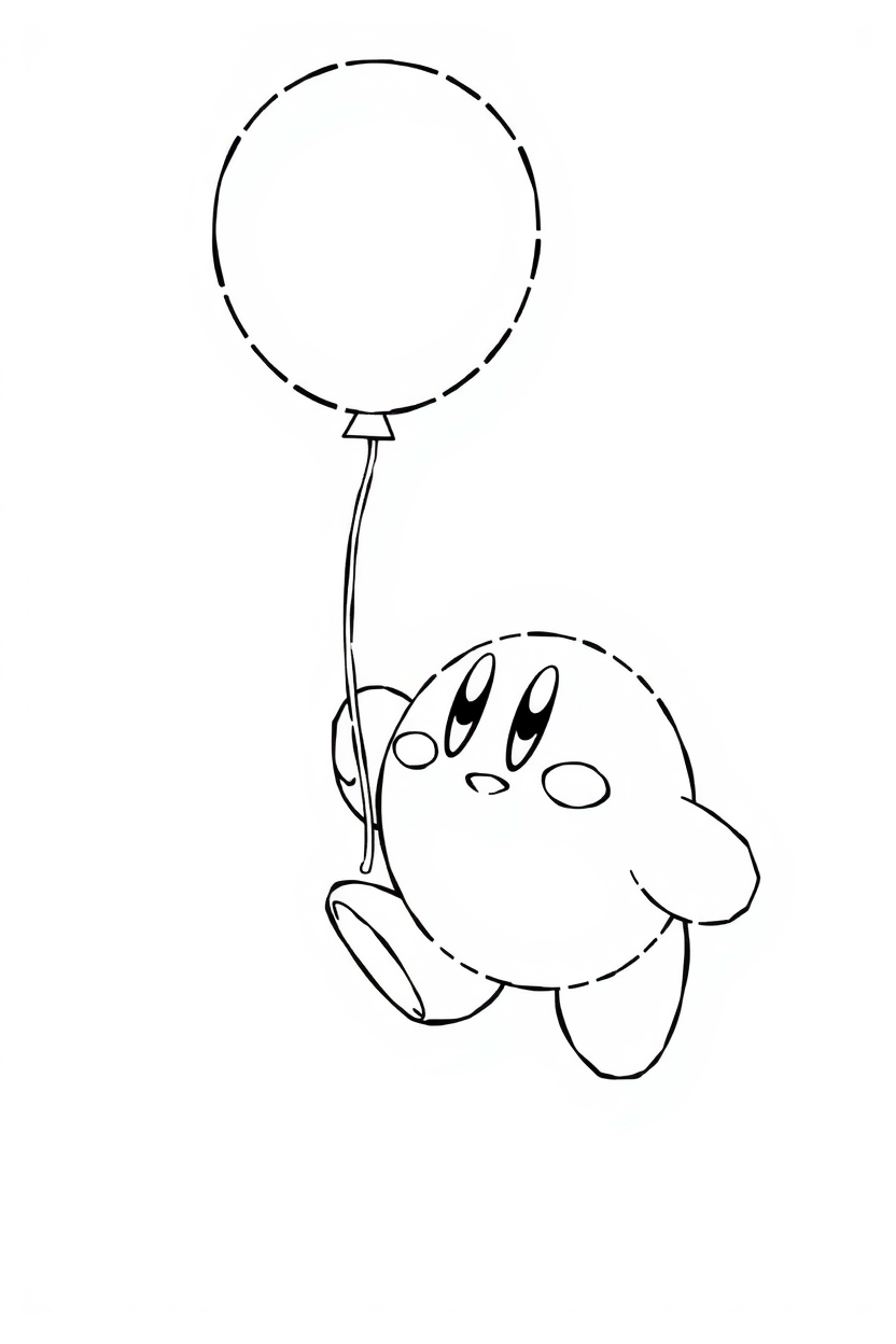 20 kirby coloring pages