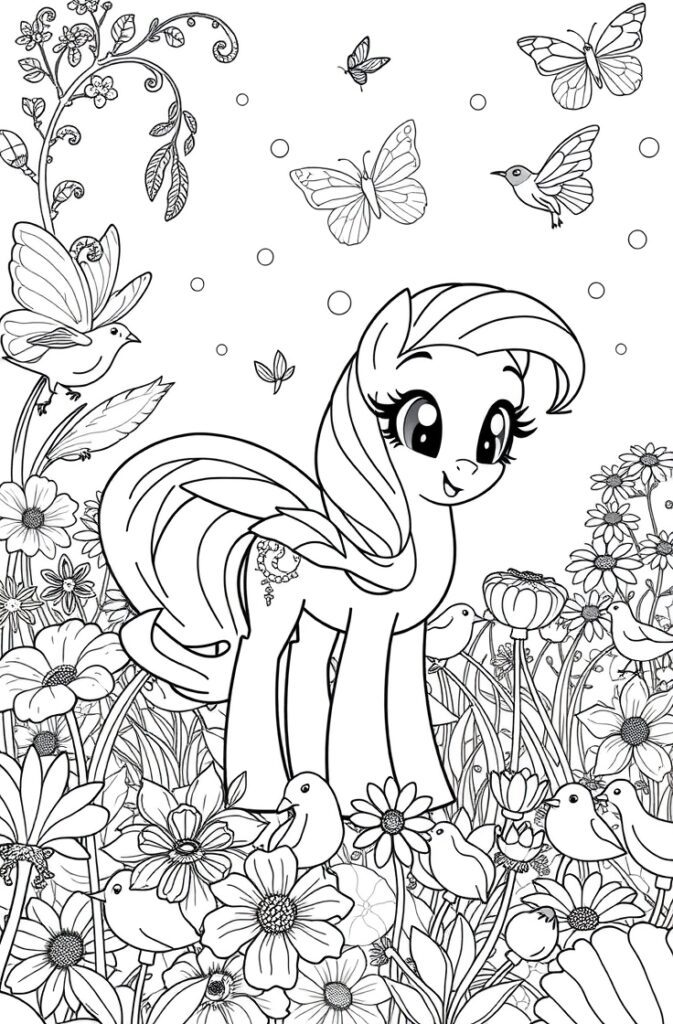 20 my little pony coloring pages​
