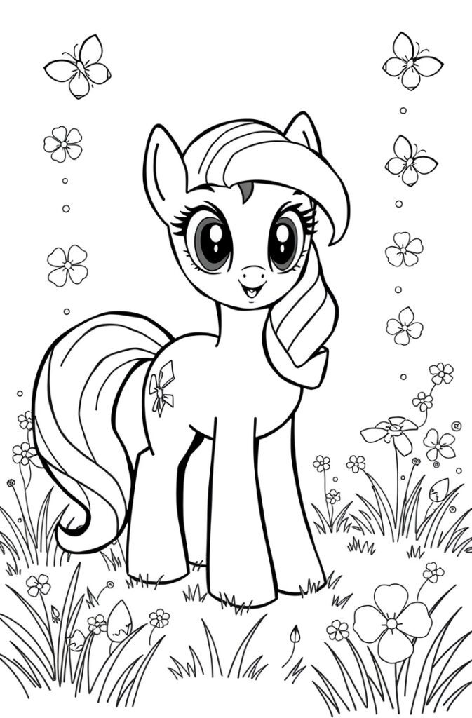 20 my little pony coloring pages​