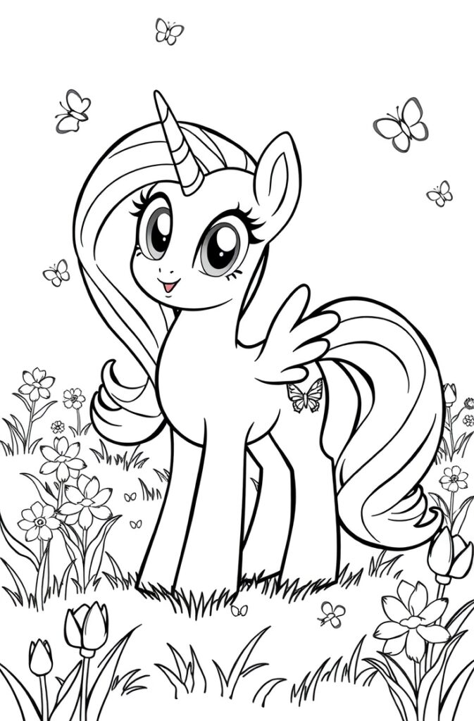 20 my little pony coloring pages​