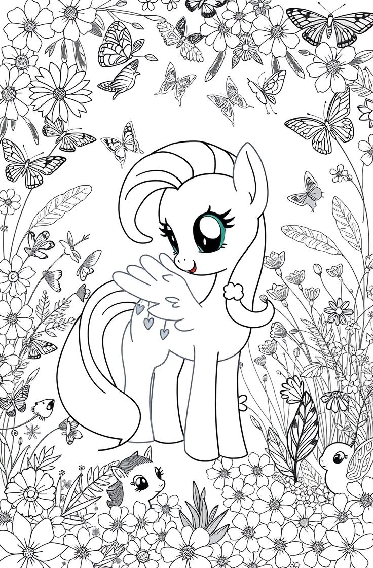 20 my little pony coloring pages​