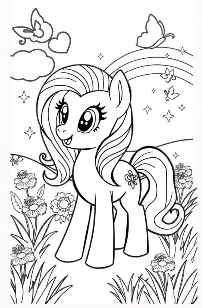 20 my little pony coloring pages​