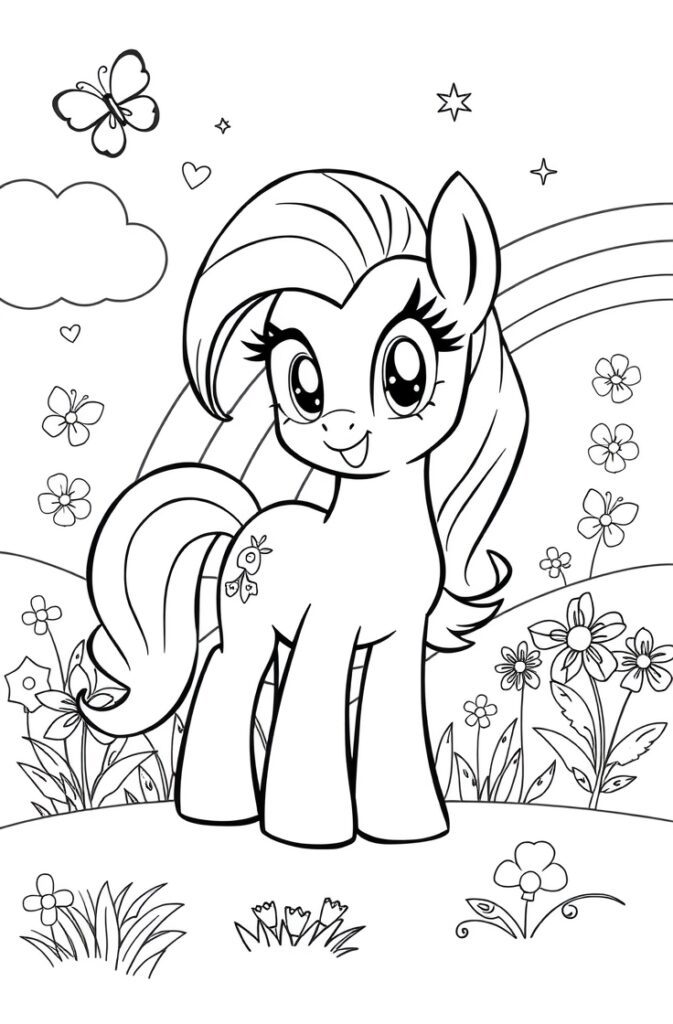 20 my little pony coloring pages​