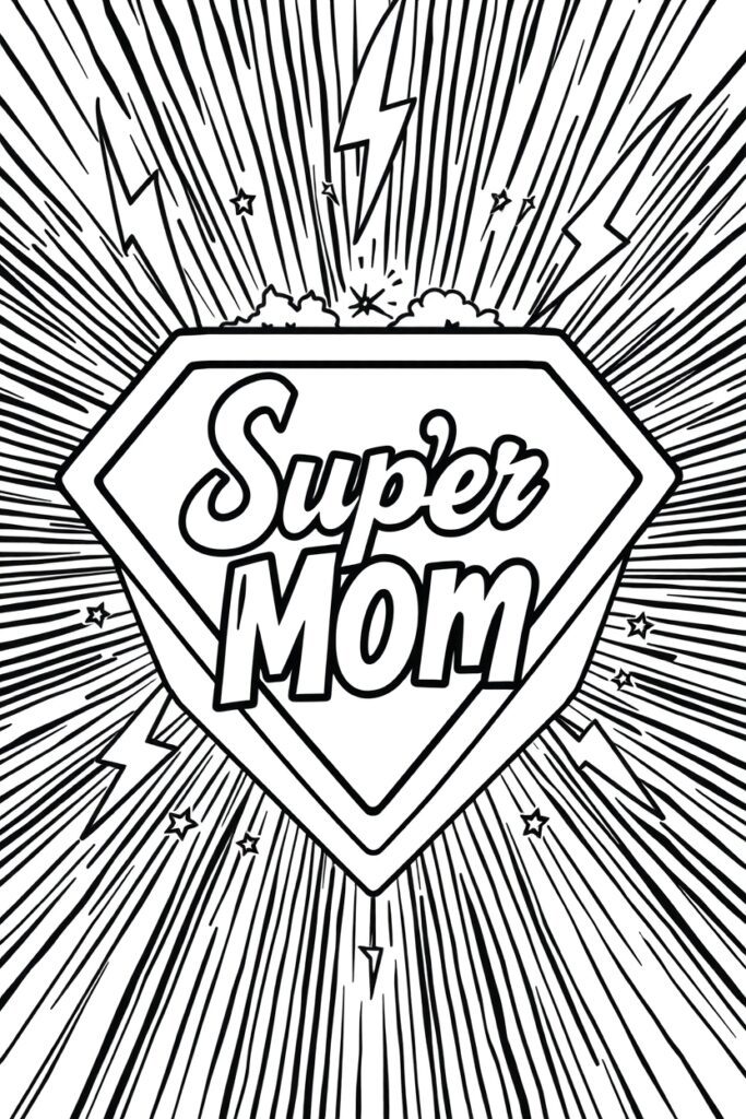 20 mother's day coloring pages