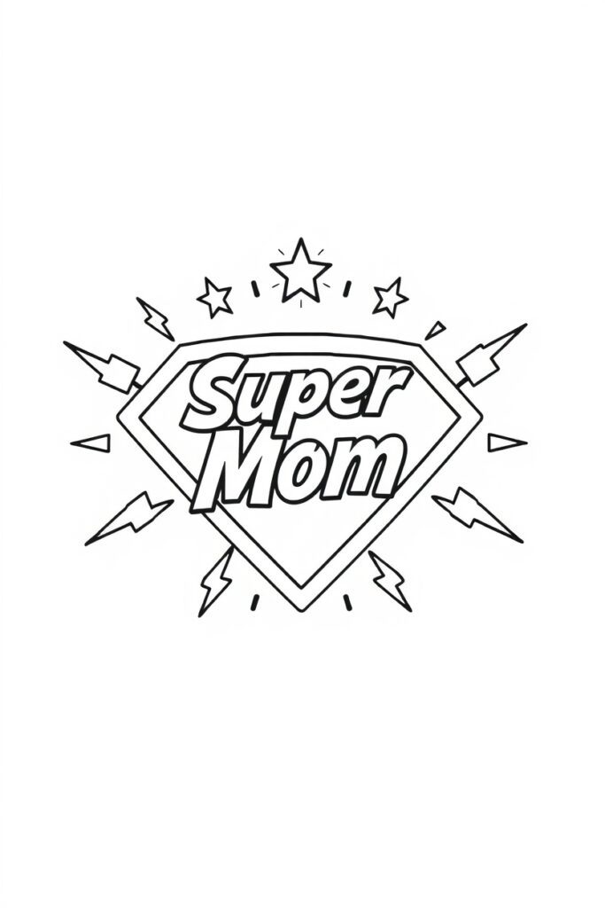 20 mother's day coloring pages