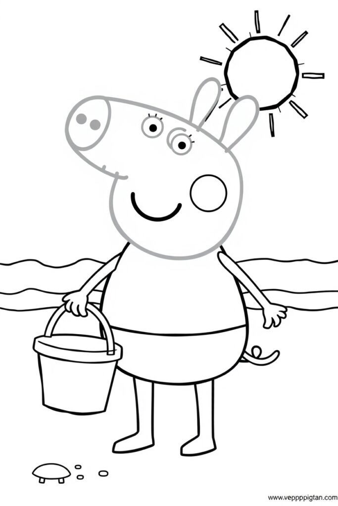 20 peppa coloring pages