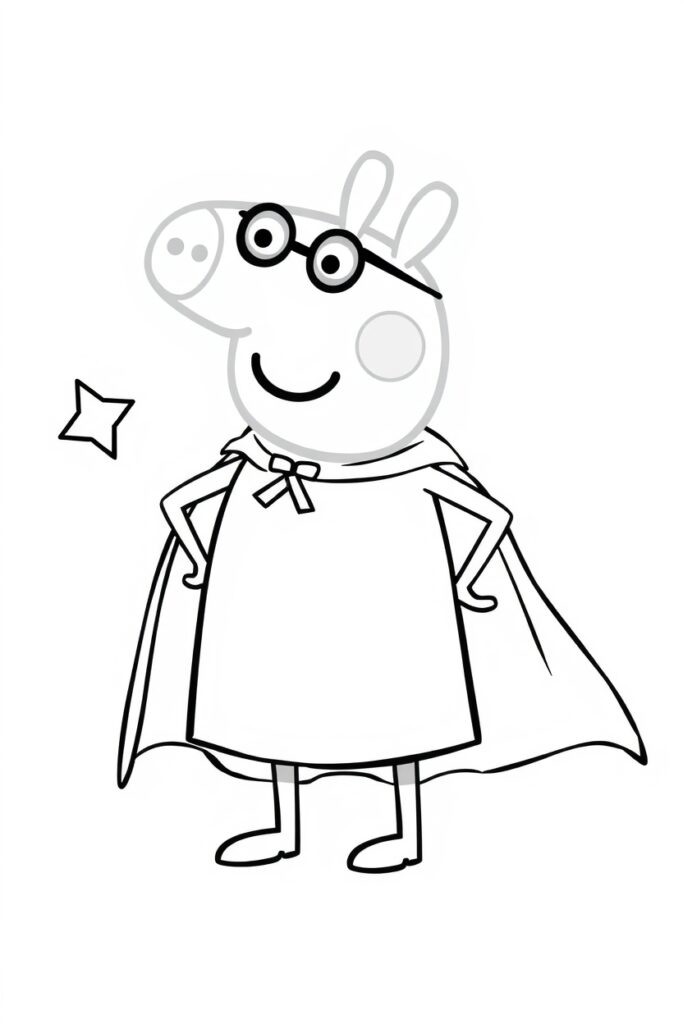 20 peppa coloring pages