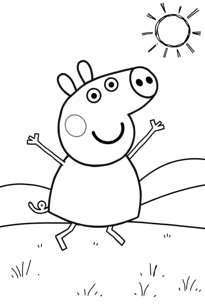 20 peppa coloring pages