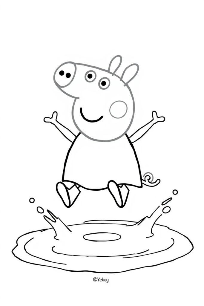 20 peppa coloring pages