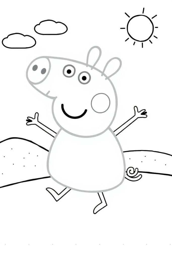 20 peppa coloring pages