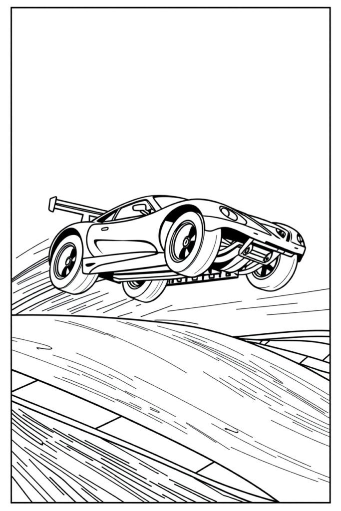20 race car coloring pages
