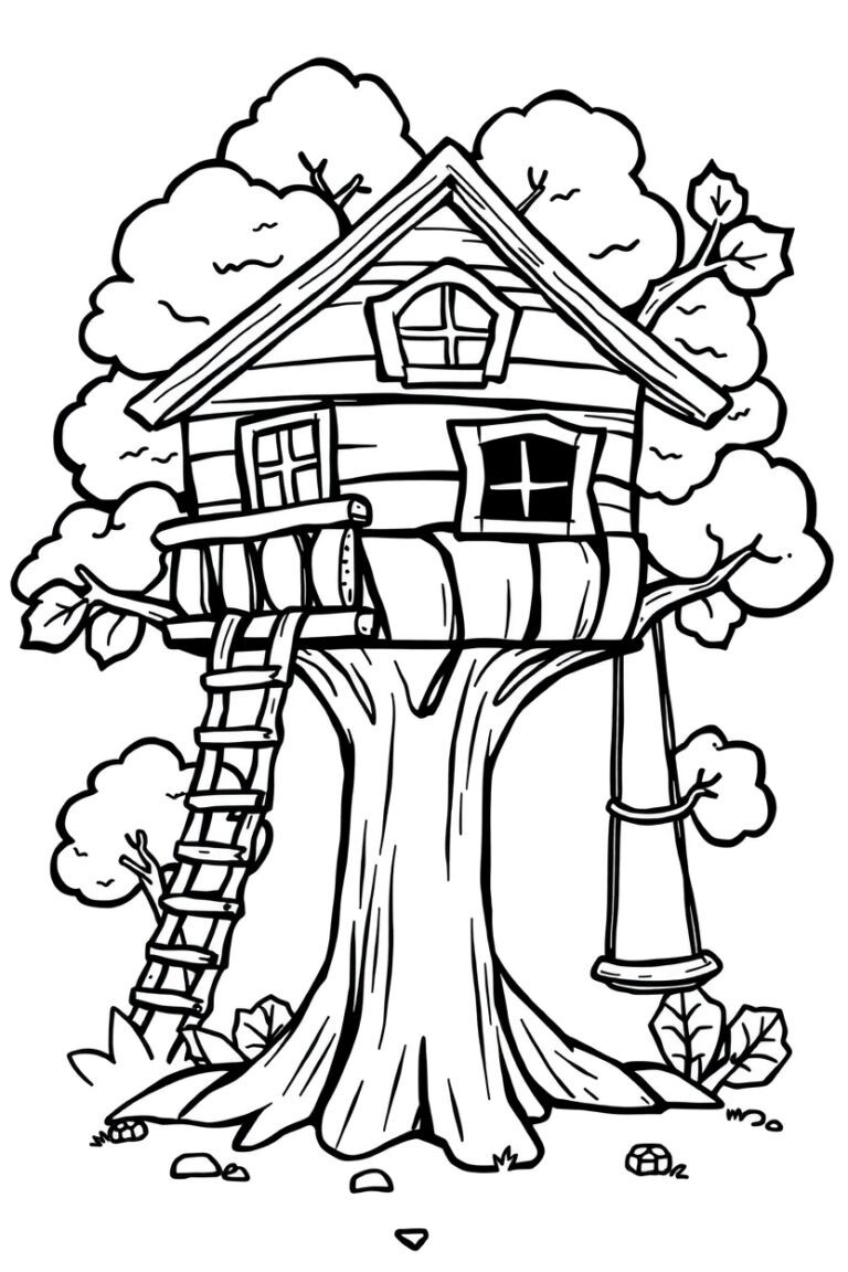 20 cartoon coloring pages