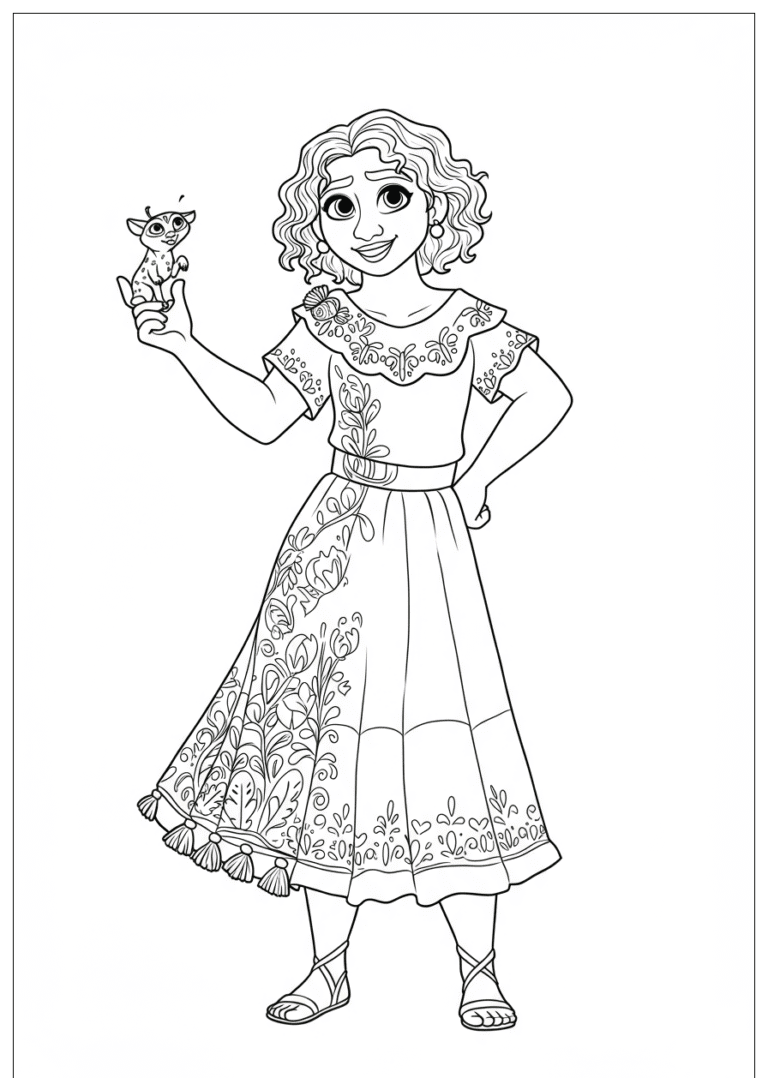 20 encanto coloring pages