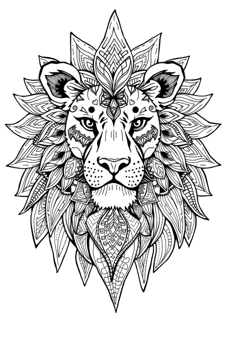 20 zentangle coloring pages